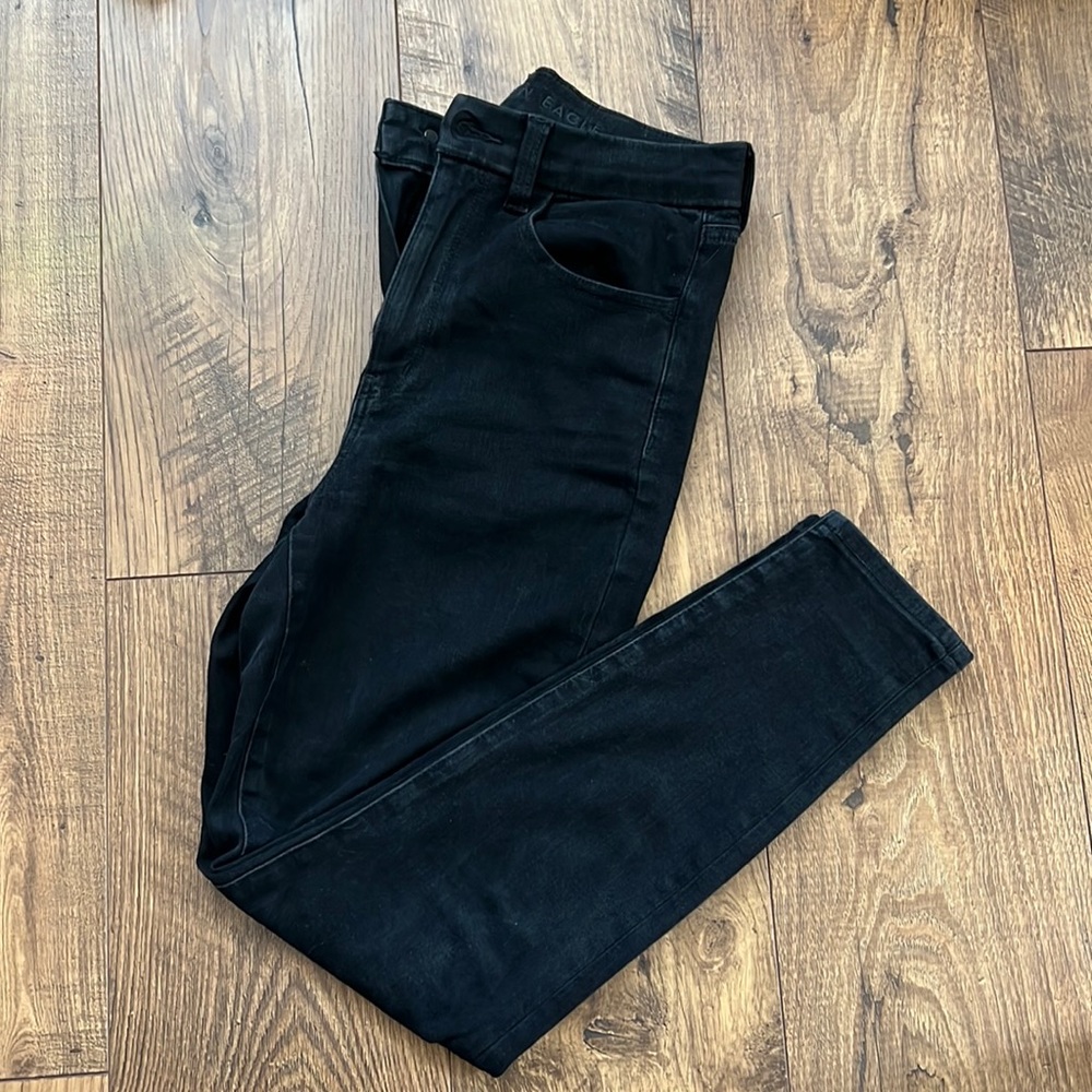 American Eagle Curvy Super Hi-Rise Jeggings 6 Short